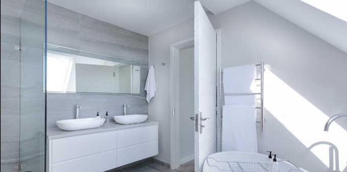 Renovation salle de bain double vasque baignoire villerville 14113